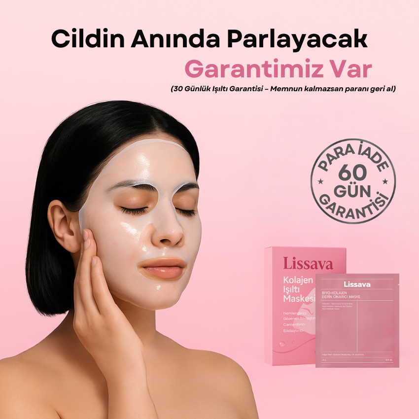 Lissava | Kırışıklık Karşıtı Işıltı Maskesi