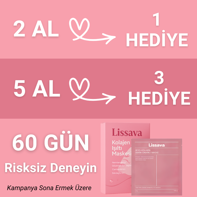 Lissava | Kırışıklık Karşıtı Işıltı Maskesi