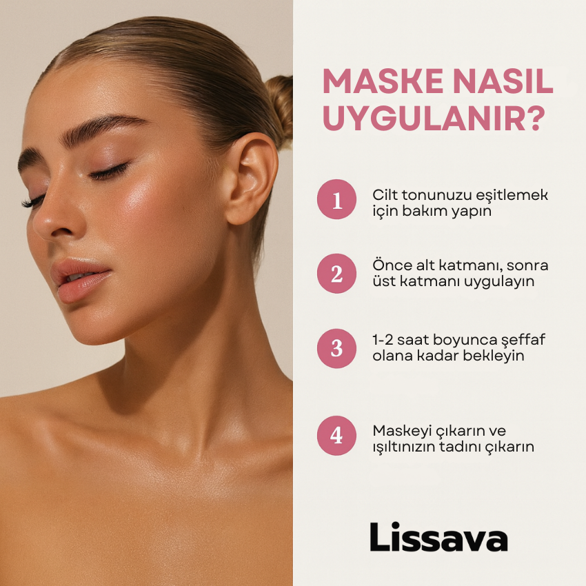 Lissava | Kırışıklık Karşıtı Işıltı Maskesi